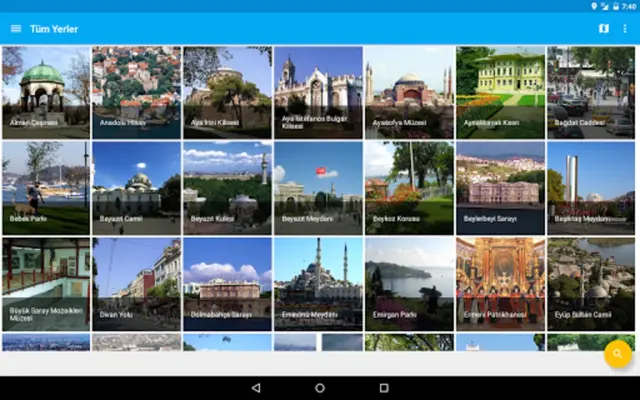 İstanbul Gezilecek Yerler android App screenshot 0