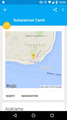 İstanbul Gezilecek Yerler android App screenshot 3
