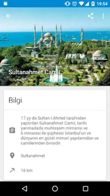 İstanbul Gezilecek Yerler android App screenshot 4